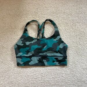 Lululemon Camouflage Sports Bra